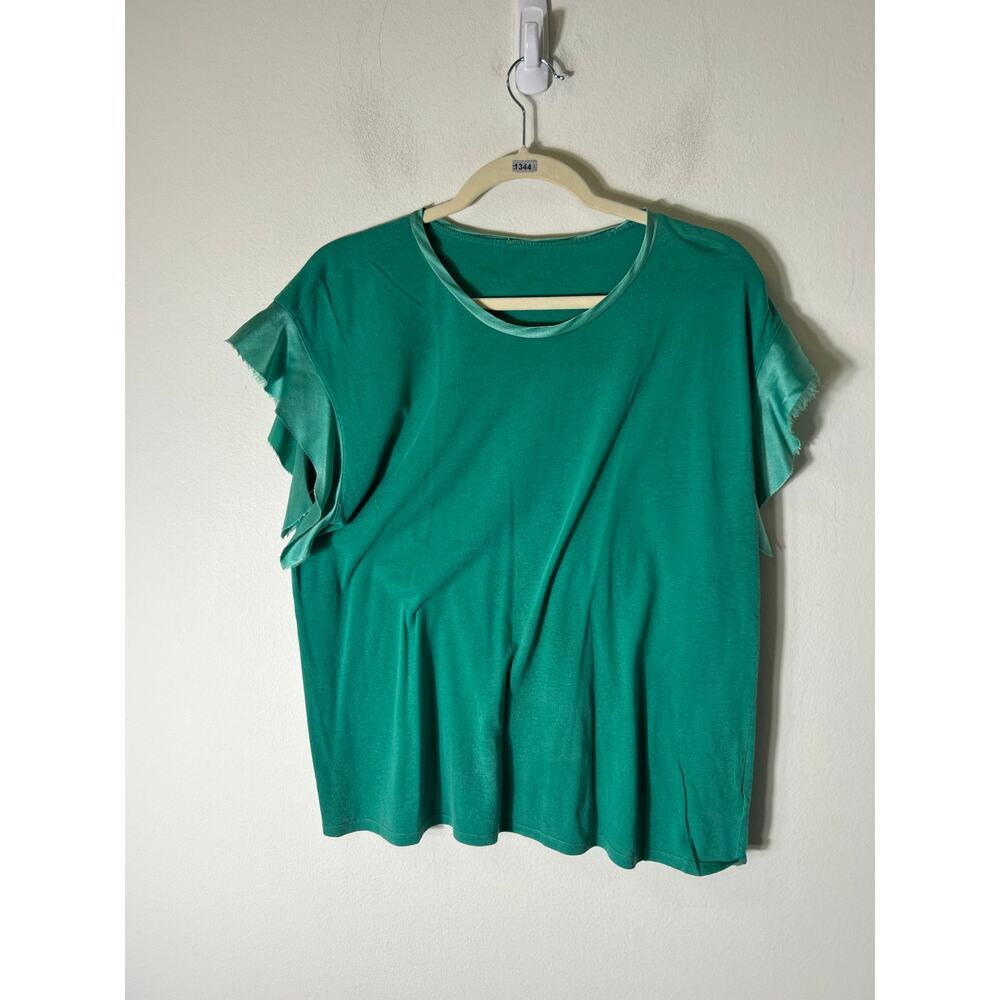 AQ Clothing Green Short Sleeve Tee Size 0